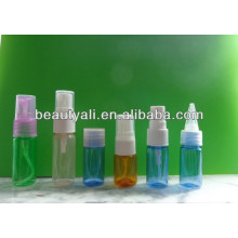 cosmetic plastic PET sprayer bottle packaging